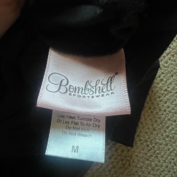 Bombshell Sportswear Black Apparel - Picture 2 of 2